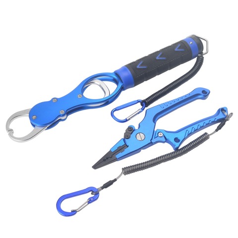 New Aluminum Alloy Fishing Grip Pliers Multifunctional Aluminum Fishing  Tools Pliers and Fish Grip Set - Price history & Review, AliExpress Seller  - Fishing World Store Store