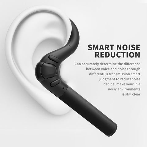 Bluetooth Headset Noise Canceling Earbud Wireless Car Earpiece with Mic Workout Business Earphone Sweatproof for Sports Running ► Photo 1/6