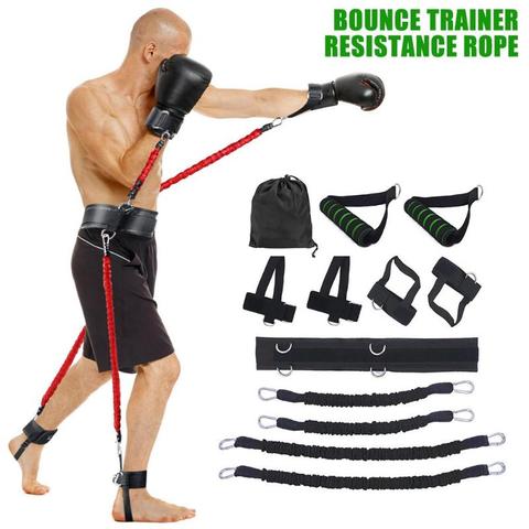 Sports Fitness Resistance Bands Stretching Strap Set for Leg Arm Exercises Boxing Muay Thai Gym Bouncing Training Equipment ► Photo 1/6
