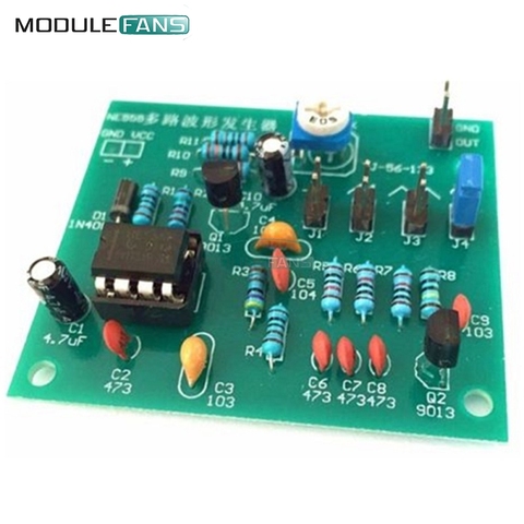 DIY Kits NE555 Multi-channel Waveform Generator Suite Sine Triangle Square Wave Electronic Training Kit ► Photo 1/1