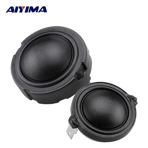 AIYIMA 2Pcs 1.5inch Audio Speakers 4Ohm 80W 25Core Fiber Membrane Rubidium Magnetic Speaker HiFi Enthusiasts Treble Tweeter Head ► Photo 1/5