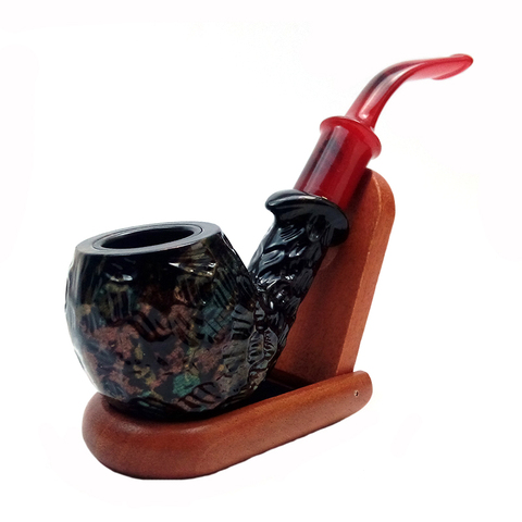 Classic Short Pipe Chimney Smoking Pipes Mouthpiece  Tobacco Pipe Cigar Narguile Grinder Smoke Best Gifts ► Photo 1/5