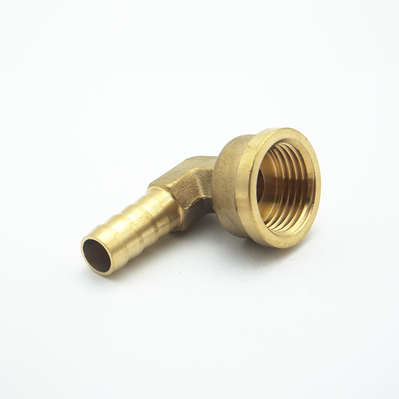 2Pcs 1/2 10mm Brass 90 Degree Male Elbow BSP Pagoda Connecting Pipe Fitting 