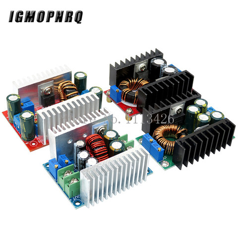 DC-DC 150W 10-32V to 12-35V/9A 300W 5-40V To 1.2-35V/300W 20A/400W 15A 8.5V-50V to 10V-60V Step-up Step Down Power Supply Module ► Photo 1/5