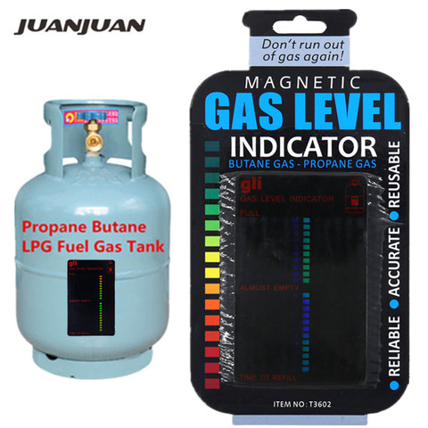Propane Butane LPG Fuel Gas Tank Level Indicator Magnetic Gauge Caravan Bottle Temperature Measuring Stick 20%off ► Photo 1/6