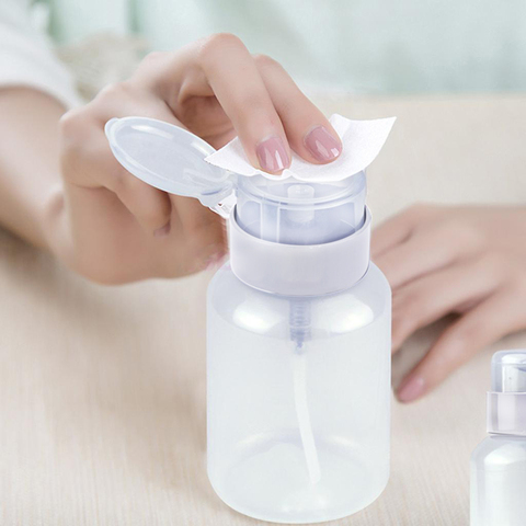 Gel Nail Remover Bottle Spray Empty Pump Dispenser Nail Cleanser Liquid Bottle 120Ml Polish Remover Bottle degreaser for nails ► Photo 1/6