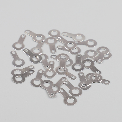 1000pcs 4.2 Inserts Plug Spring Terminal PCB Solder lug type thickness 0.3mm Copper washer, PCB welding sheet ► Photo 1/3