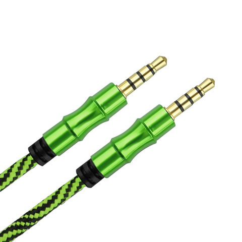 3.5 Extension Cord 4-Pole Gold Plated Plug Male To Male AUX Cables 3.5 Jack Adapter Headphones For Phone Audio Cable YS-306 ► Photo 1/6