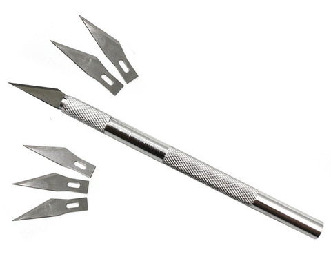 6 Blade Carve Knife Extra Backup Tool Sculpture Engrave Graver Cutter Craft Wood Cut Scorper Sculpte Razor Sharp woodcarve Hobby ► Photo 1/2