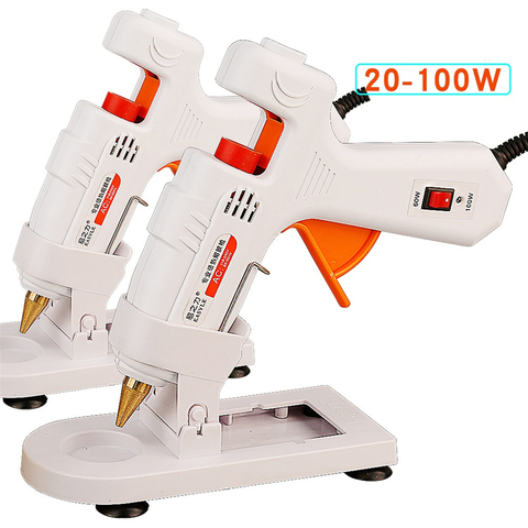 30W/80W/100W/150W Professional High Temp Hot Melt Glue Gun 40W Graft Repair Heat Gun Pneumatic DIY Tools Hot Glue Gun free Glue ► Photo 1/1