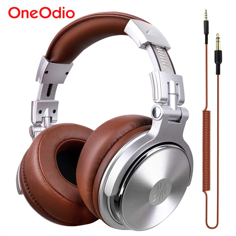 Oneodio Wired Headphones Professional Studio Dynamic Stereo DJ Headphone With Microphone HIFI Headset Monitoring For Music Phone ► Photo 1/6