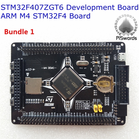 STM32F407ZGT6 Development Board ARM M4 STM32F4 cortex-M4 core Board Compatibility LCD STLINK GSM SENSOR Multiple Extension ► Photo 1/5
