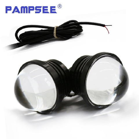 2pcs Spotlight DRL Motorcycle Eagle Eye lamp +Daytime Running Light LED Car Screw Lamp Source Waterproof For VW toyota ford ► Photo 1/6