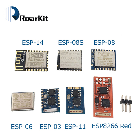 ESP8266 WIFI Transceiver Wireless Module Serial ESP-03 ESP-06 ESP-08 ESP-11 ESP-14 ESP-08S ► Photo 1/6