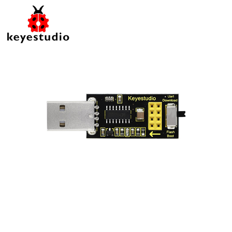 KEYESTUDIO USB to ESP-01S ESP8266 Programmer Module Serial Port Shield Adapter for Arduino ► Photo 1/6