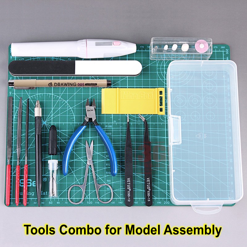 Gundam Modeler Basic Tools Craft Set For Car Model Building Kit