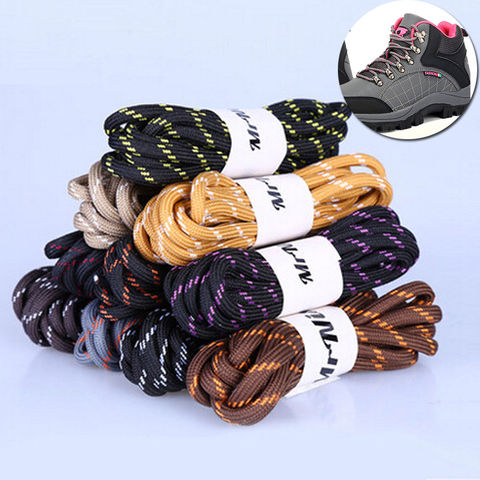One Pair Bootlaces Walking Boot Hiking Boot Strong Round Laces Bootlaces  ► Photo 1/6