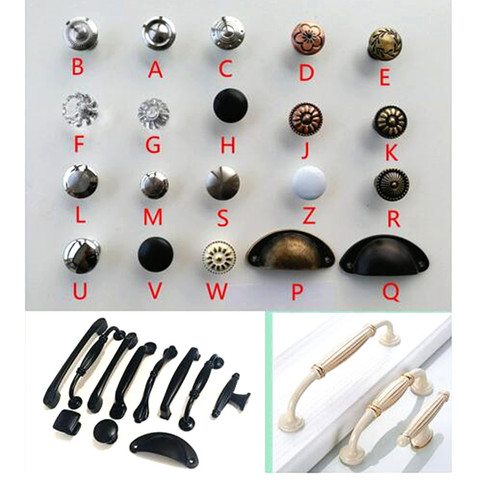 variety style Stainless steel Door Drawer Cabinet Wardrobe Pull Handle Knobs furniture Hardware handle Wholesale ► Photo 1/6