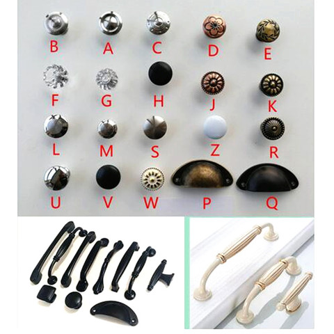 Handles and Knobs, furniture fittings.