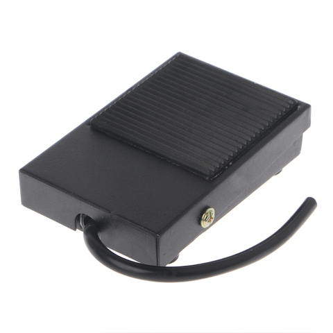 AC 250V 10A Heavy Duty Metal Momentary Electric Power Antislip Foot Pedal Switch WF4458037 ► Photo 1/6