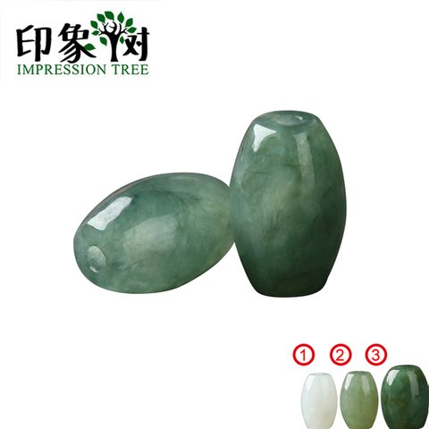 6*9 mm 8*10 mm Barrel-shaped Stone beads For Jewelry Making Small Cute White Green AEmerald-Stone for DIY 18114 ► Photo 1/6