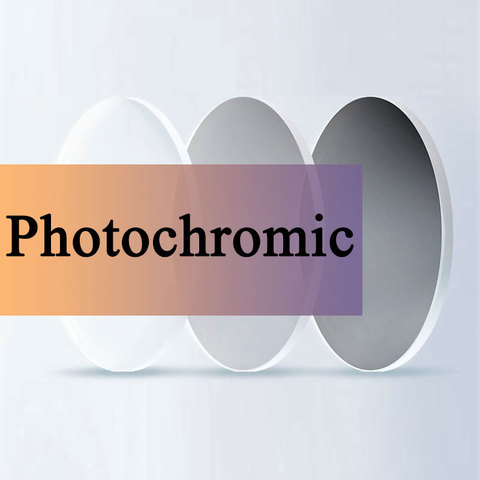 Photochromic Optical Lens Grey Prescription Aspheric Myopia Presbyopia Scratch-resistant 1.56 1.61 1.67 Index ► Photo 1/6