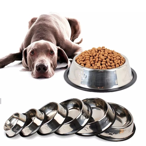 SUPREPET Stainless Steel Non-slip Feeding Bowl For Pets Anti-fall And Anti-bite Dog Bowl And Cat Anti-fall  Feeding Bowl ► Photo 1/6