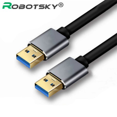 USB Type A Male to USB Male Extension Cable Super Speed USB 3.0 Extender Cable for Radiator Hard Disk Webcom ► Photo 1/6