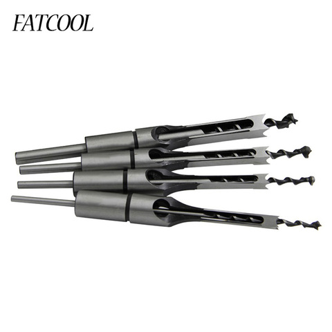 High Hardness HSS Metric Mortising Chisel Square Hole Drill Bit Cutter Tool