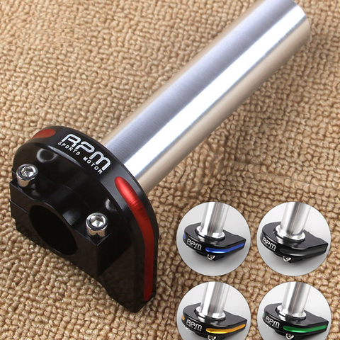 CNC Aluminum Alloy Quick Turn Twist Throttle Fuel Oil Handlebar Control Grips Accelerator For Motorcycle Scooter Dirt Bike ► Photo 1/6