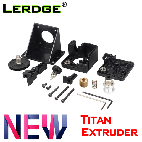 LERDGE 3D printer parts titan Extruder for e3d v6 bowden J-head Mounting Bracket 1.75mm Filament V6 Hotend Fully Kits Acessories ► Photo 1/6