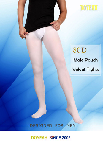 80D Male Pouch Tights Thickened Mat Pantyhose Men's Warm Socks Designed For The Male Anatomy Spring And Autumn Dress DOYEAH 0898 ► Photo 1/6