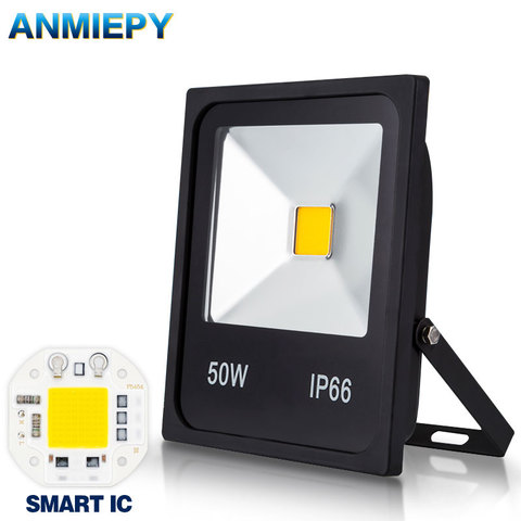 LED Flood Light Floodlight chip Waterproof IP66 IP6510W 20W 30W 50W Reflector Lamp Smart IC 220V Led Exterior Spot Outdoor Light ► Photo 1/6