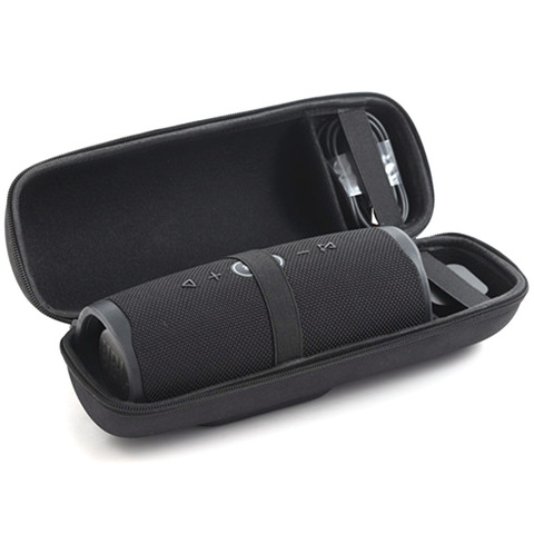 New Pouch Bag For JBL Charge 4 Travel Protective Cover Case For JBL Charge4 Bluetooth Speaker Extra Space Plug & Cables Belt ► Photo 1/6