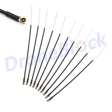 10PCS 2.4G Receiver Antenna 100mm For Frsky X4R X4RSB XM XM+ R-XSR Replacement Antenna IPEX 4 V4 Port  S6R S8R F30 F3OP F40 F4OP ► Photo 1/1