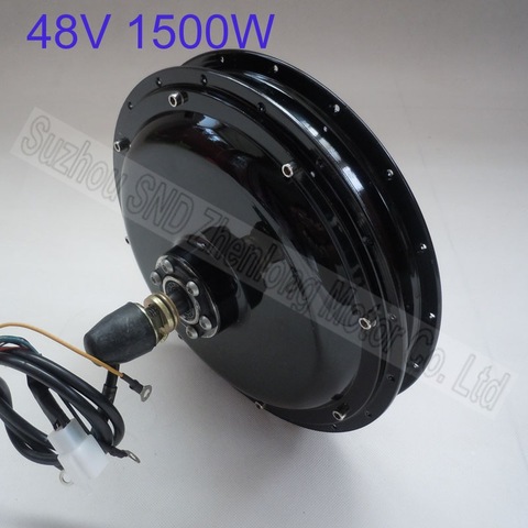 60V 48V 1500W For ebike Rear Motor Electric Bicycle Brushless Gearless Powerful Hub Motor Cycling Kits ► Photo 1/2