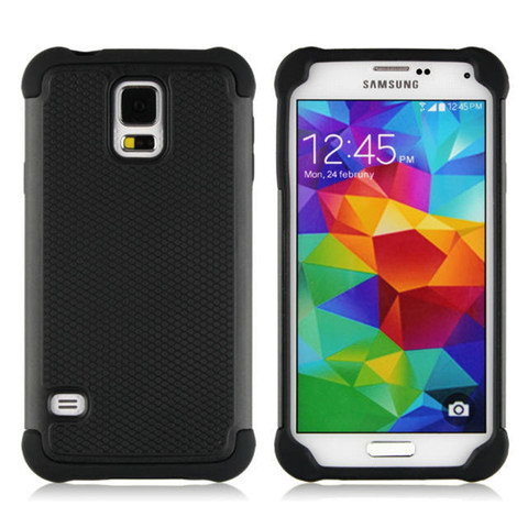 Ball Grain Plastic Case Silicone Shockproof Cover For Samsung Galaxy S3 S4 S5 mini S6 S6 edge S7 S7 Edge S8 S8 Plus Hybrid Cover ► Photo 1/6