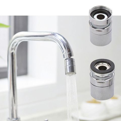 High Quality Brass Water Saving Tap Faucet Aerator Sprayer Attachment with 360-Degree Swivel for Kitchen Bathroom ► Photo 1/6