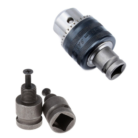 1/2'' Drill Chuck Adaptor For Impact Wrench Conversion 1/2-20UNF with 1 Pc Screw ► Photo 1/6