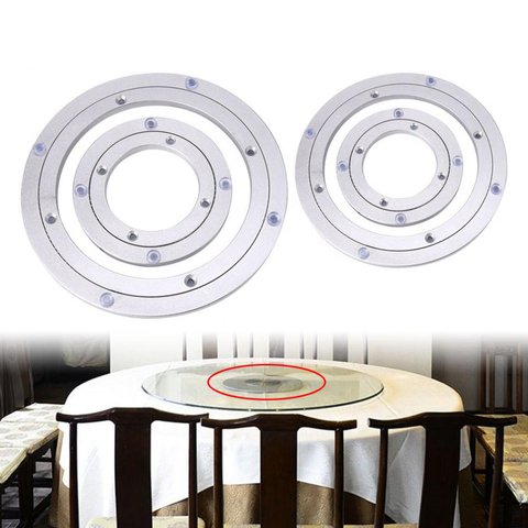 4/6/8/10 Inch Rotating Heavy Duty Turntables Dining Table Bearing Aluminium Alloy Lazy Susan Turntable Bearing Kitchen Gadgets ► Photo 1/6