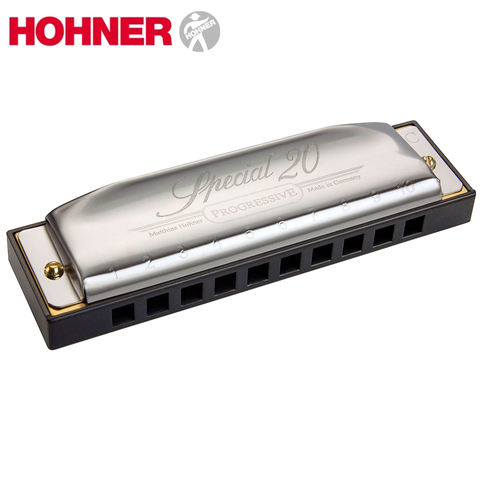 Hohner Special 20 Diatonic Harmonica 10 Hole Mouth Organ ABS Comb Blues Harp Key C Musical Instrument Hohner Progressive Germany ► Photo 1/6