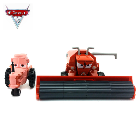 Disney Pixar Cars Metal Diecast Car Toy Frank And Tractor Combine Harvester Bulldozer Modle Lightning Mcqueen For Children Gift ► Photo 1/5