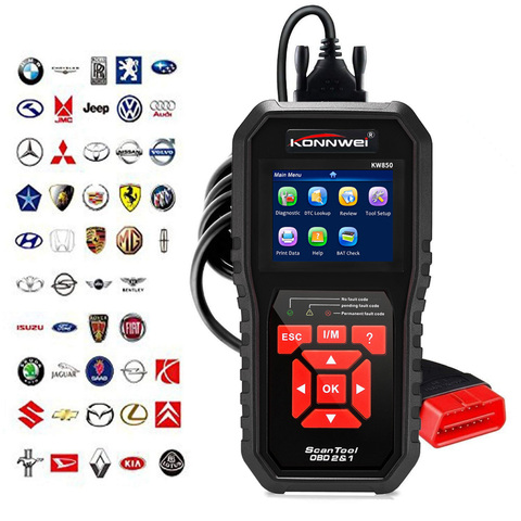 Professional OBD2 Scanner Car Code Reader Vehicle Engine Diagnostic EOBD Scan Tool for all OBDII &CAN Protocol Cars Since 1996 ► Photo 1/6