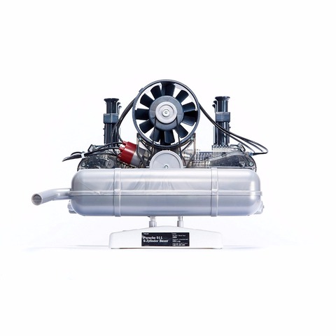 Porshe911 Horizontal Opposing Engine Model, Assembled Movable Mechanical Engine ► Photo 1/1