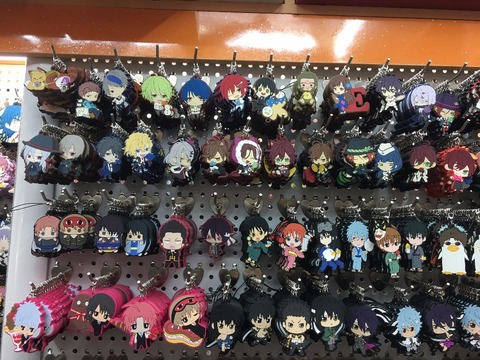 Wholesale Fate stay night/Touhou project/KUROKO NO BASK Original Japanese anime figure rubber mobile phone charms/keychain/strap ► Photo 1/5