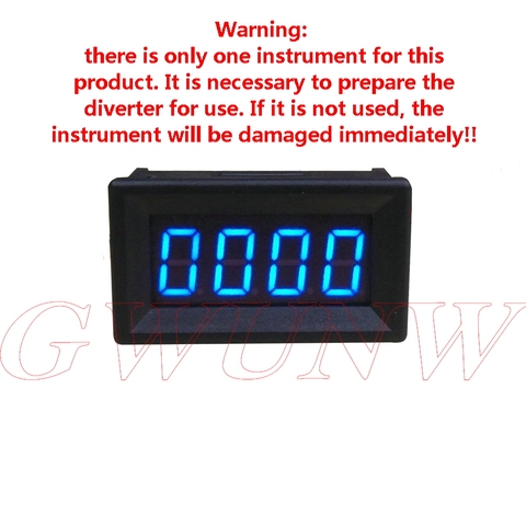 GWUNW BY436AK1 20A-500A digit ammeter Current Panel Meter 0.36 inch 4 bit  LED [****Must have a shunt to use****] ► Photo 1/1