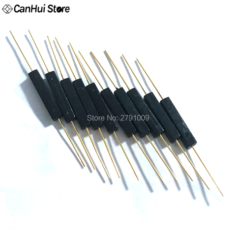 10 pcs Plastic Type 2*14mm Normally Open Reed Switch GPS-14A Magnetic Switch Anti Vibration Reed Switches GPS 14A ► Photo 1/6