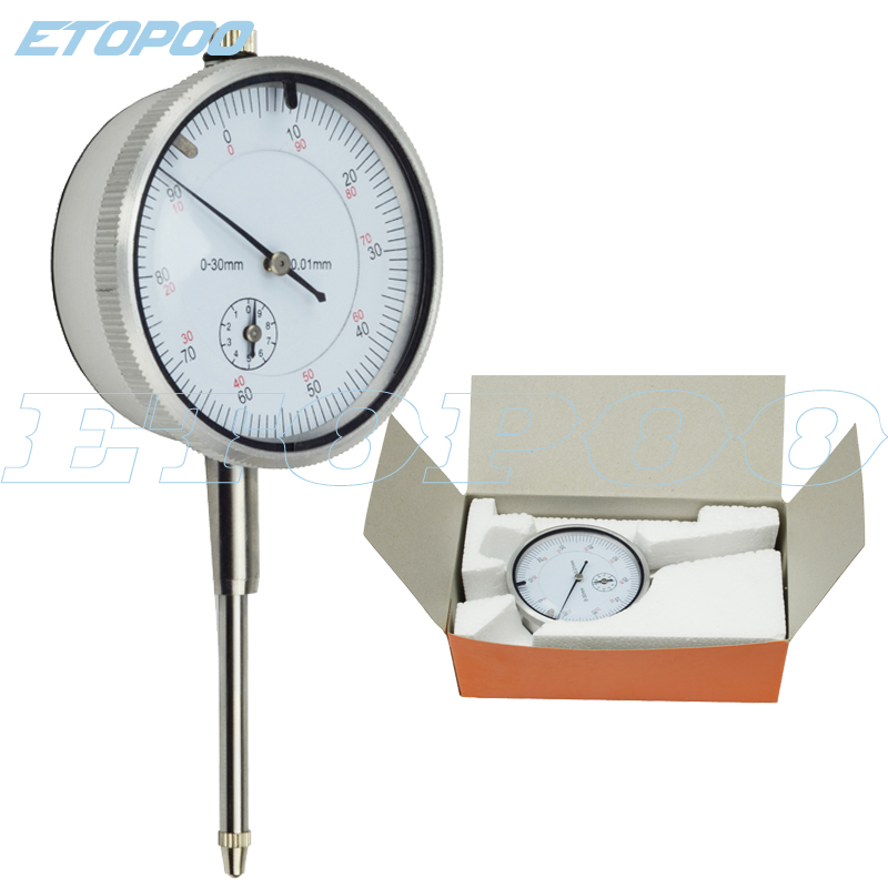 Accuracy Measurement Instrument Gauge Precision Dial Indicator 0.01mm 