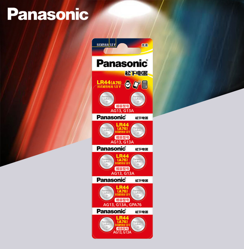 Price History Review On Panasonic 10pc 1 5v Button Cell Battery Lr44 Lithium Coin Batteries A76 Ag13 G13a Lr44 Lr1154 357a Sr44 100 Original Aliexpress Seller Panasnoic Ear Tech Store Alitools Io
