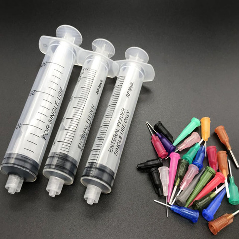 Welding   Paste Adhesive 20-30CC Syringe SMT SMD PCB Glue Liquid Dispenser EFD Welding Fluxes for Welding Tools ► Photo 1/6